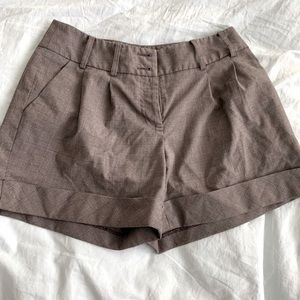 Charlotte Russe Plaid high waisted shorts